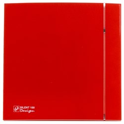 Накладной вентилятор Soler&Palau SILENT-100 CZ RED DESIGN 1698